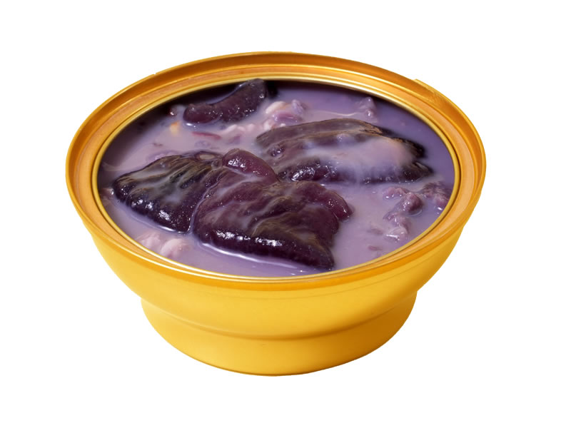 紫薯燕麦鲜炖花胶